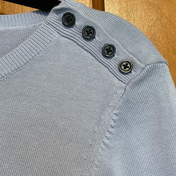 NWOT Talbots Anchor Motif Sweater - Picture 6 of 8